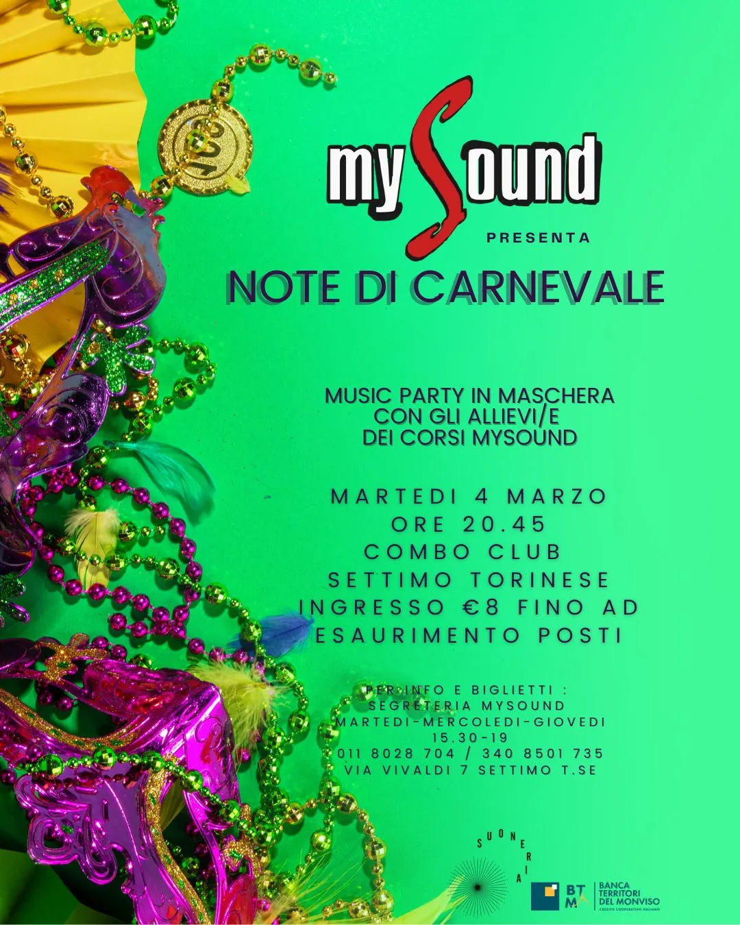 Locandina: Concerto “Note di Carnevale 25”