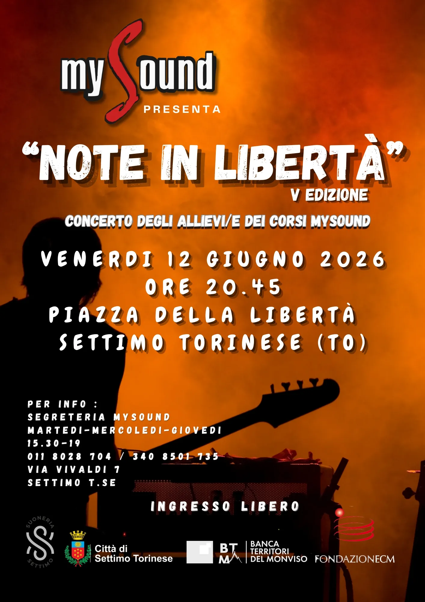Locandina: “Note in Libertà” 2026